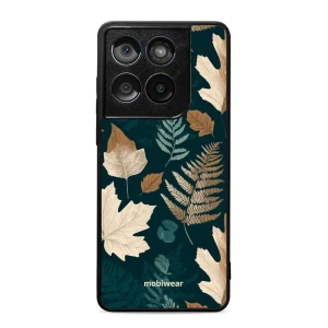 Etui ochronne do Motorola Edge 60 Fusion, Mobiwear Glossy Case, zielnik z liści i paproci