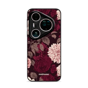 Etui ochronne do Huawei Pura 80 Ultra, Mobiwear Glossy Case, wino i dalie