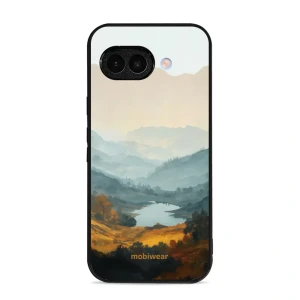 Etui ochronne do Google Pixel 9a, Mobiwear Glossy Case, jezioro w dolinie