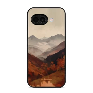 Etui ochronne do Google Pixel 9a, Mobiwear Glossy Case, mglista dolina w górach