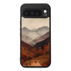 Etui ochronne do Google Pixel 9 Pro XL, Mobiwear Glossy Case, mglista dolina w górach