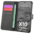 Etui z klapką Bizon Case Pocket do OPPO Find X10 Pro Max, czarne (1/6)