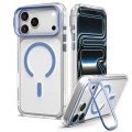 Etui Spigen Ultra Hybrid Optik S Mag do MagSafe do iPhone 18 Pro / 17 Pro, przezroczysto-niebieskie (8/12)