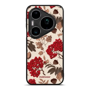 Etui ochronne do Huawei Pura 90s Pro Max, Mobiwear Glossy Case, jarzębina na ecru
