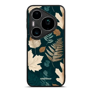 Etui ochronne do Huawei Pura 90s Pro Max, Mobiwear Glossy Case, zielnik z liści i paproci