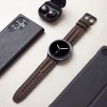 Pasek Tech Protect Leatherfit Craft do Galaxy Watch 9 44mm / 40mm / 8 44mm / 8 40mm / 8 Classic, brązowy (6/7)