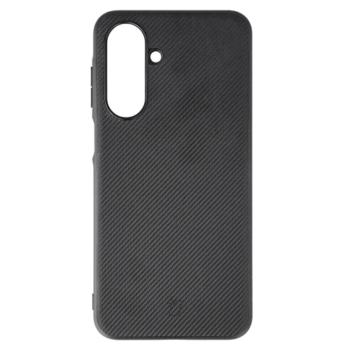 Etui ze smyczką na nadgarstek i pierścieniem magnetycznym Bizon Case CarbO do Galaxy A18 4G/5G / A17 4G/5G, czarne (2/6)