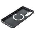 Etui ze smyczką na nadgarstek i pierścieniem magnetycznym Bizon Case CarbO do Galaxy A18 4G/5G / A17 4G/5G, czarne (5/6)