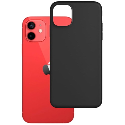 3MK - Matt Case - iPhone 12 Mini - black - 01.jpg