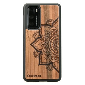 Drewniane etui do Huawei P40, Bewood Mandala Jabłoń