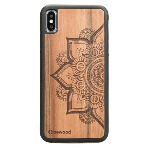 Drewniane etui do iPhone Xs Max, Bewood Mandala Jabłoń