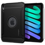 Etui do iPad Mini 7 / 6 gen. 2024 / 2021, Spigen Rugged Armor, czarne