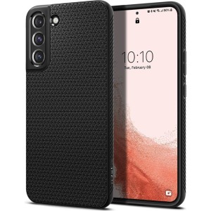 Etui Spigen Liquid Air Galaxy S22 Plus, czarne