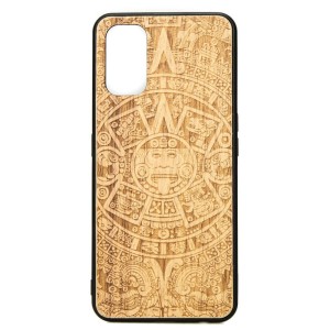 Drewniane etui do Realme 7 Pro, Bewood Kalendarz Aztecki Aniegre