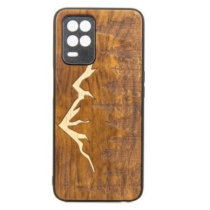 Drewniane etui do Realme 8 5G, Bewood Góry Imbuia