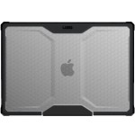 Etui pancerne Urban Armor Gear Plyo do MacBook Pro 16" 2021-2026, przezroczyste z czarną ramką