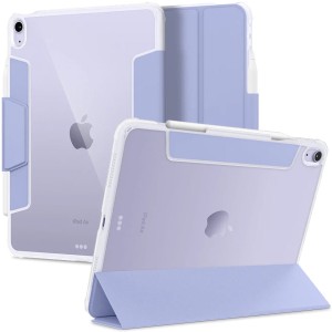Etui do iPad Air 11" / 10.9" 2025/2024/2022/2020, Spigen Ultra Hybrid Pro, przezroczysto-fioletowe