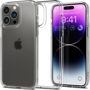 Etui Spigen Ultra Hybrid do iPhone 14 Pro, przezroczyste matowe