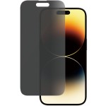 Szkło hartowane PanzerGlass Classic Fit Privacy do iPhone 14 Pro, przyciemniane