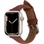 Pasek Spigen Cyrill Kajuk do Apple Watch 42/41/40/38 mm, brązowy
