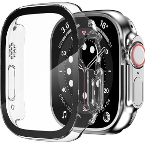 Etui + szkło Tech-Protect Defense360 do Apple Watch Ultra 3 / 2 / 1 (49 mm), przezroczyste