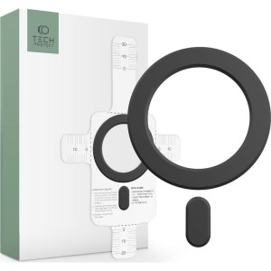 Blaszka magnetyczna Tech-Protect Magmat MagSafe Universal Magnetic Ring, czarna