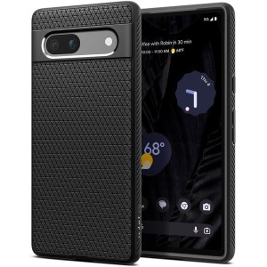 Etui Spigen Liquid Air do Pixel 7A, czarne