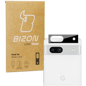 Szkło na aparat Bizon Glass Silk Lens do Pixel 7A, 2 sztuki