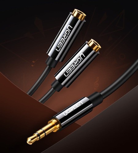 ugreen-kabel-rozdzielacz-sluchawkowy-3,5mm-mini-jack-aux-25cm-czarny-02.jpg