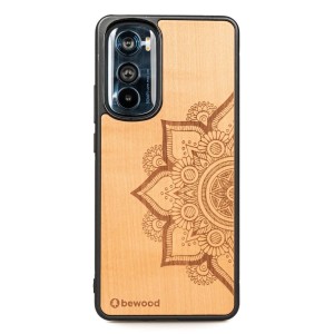 Drewniane etui do Motorola Edge 30, Bewood Mandala Jabłoń