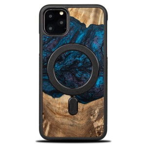 Drewniane etui do iPhone 11 Pro Max, Bewood Unique Planets Neptun do MagSafe