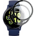 Szkło hybrydowe Hofi Hybrid Pro+  Garmin Vivoactive 5, czarna ramka