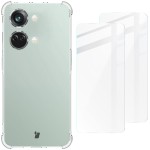 Etui Bizon Case Clear Pack do OnePlus Nord 3, przezroczyste