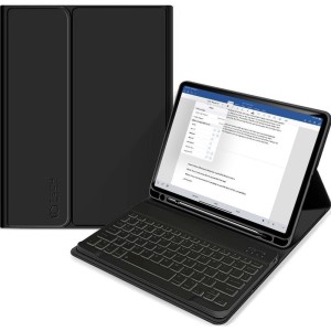 Etui z klawiaturą do iPad Air 11" / 10.9" 2025/2024/2022/2020, Tech Protect SC Pen + Keyboard, czarne