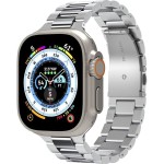 Pasek Spigen Band Modern Fit 316L do Apple Watch 49/46/45/44 mm, srebrny