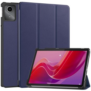 Etui Bizon Case Tab Croc do Lenovo Tab M11 10,95" 1 gen., granatowe