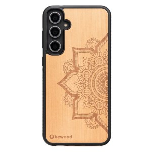 Drewniane etui do Galaxy S23 FE, Bewood Mandala Jabłoń