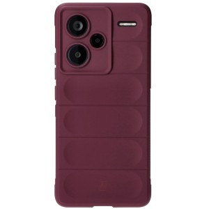 Pancerne etui Bizon Case Tur do Xiaomi Redmi Note 13 Pro+ 5G, burgundowe