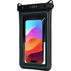 Etui wodoszczelne Fixed Float Max do telefonu maks. 7,5", przezroczysto-czarne