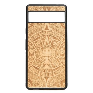 Drewniane etui do Google Pixel 7A, Bewood Kalendarz Aztecki Aniegre