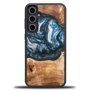 Drewniane etui do Galaxy S23 FE, Bewood Unique Planets Ziemia