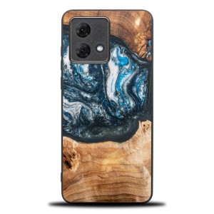 Drewniane etui do Motorola Moto G84 5G, Bewood Unique Planets Ziemia