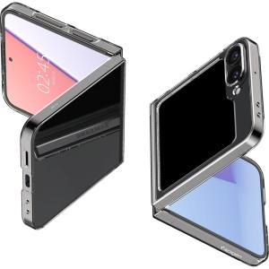 Etui Spigen Air Skin do Galaxy Z Flip7 FE / Z Flip6, przezroczyste