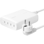 Ładowarka sieciowa GaN 4x USB-C, 200W, Belkin Boost Pro 4-Port Charger, biała