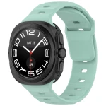 Silikonowy pasek Bizon Strap Watch Silicone G do Galaxy Watch Ultra 2 / Ultra, miętowy