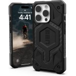 Etui pancerne Urban Armor Gear, UAG Monarch do iPhone 16 Pro, czarne karbonowe