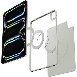 Etui Spigen Air Skin Pro OneTap do iPad Pro 13" 2025 / 2024, szare