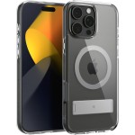 Etui Spigen Caseology Capella Mag MagSafe KickStand do iPhone 16 Pro, przezroczysto-szare