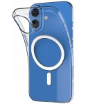 Etui Puro 0.3 Nude Mag do iPhone 16, przezroczyste