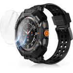 Etui z paskiem + 2x szkło Supcase UB Pro Galaxy Watch Ultra 2 / 1, czarne